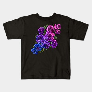 Bi Roses Abundant Kids T-Shirt